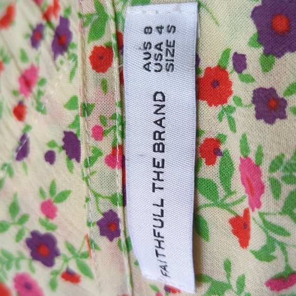 Faithfull The Brand Marianne Mini Dress in Bastille Floral - Picture 16 of 16